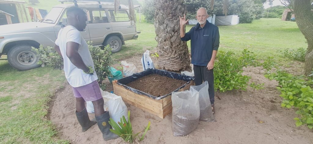 Wild Woody Cape Veggie Garden
